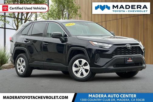 Midnight Black Metallic 2024 Toyota RAV4 LE
