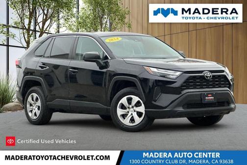 Midnight Black Metallic 2024 Toyota RAV4 LE