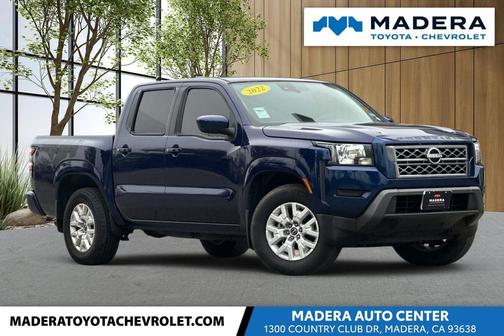 Deep Blue Pearl 2022 Nissan Frontier SV