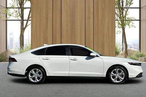Platinum White Pearl 2024 Honda Accord LX 1.5T