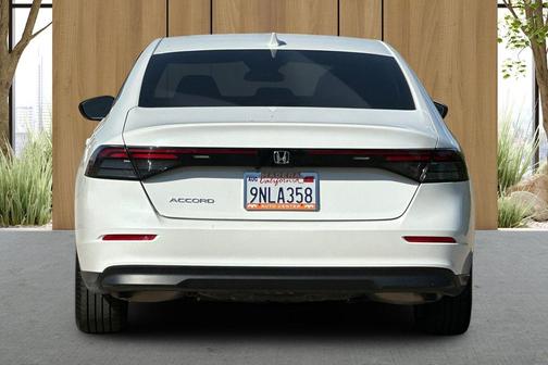 Platinum White Pearl 2024 Honda Accord LX 1.5T