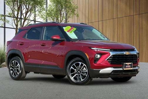 Crimson Metallic 2025 Chevrolet Trailblazer LT
