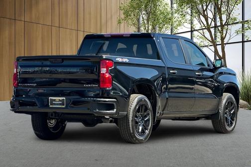 Black 2026 Chevrolet Silverado 1500 Custom