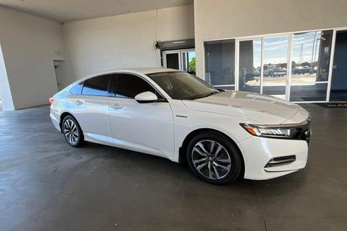 Platinum White Pearl 2019 Honda Accord Hybrid Base