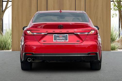 Supersonic Red 2025 Toyota Camry SE