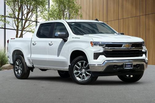 Summit White 2026 Chevrolet Silverado 1500 LT