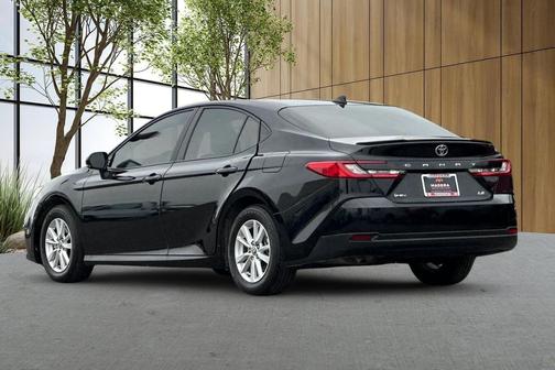 Midnight Black Metallic 2025 Toyota Camry LE