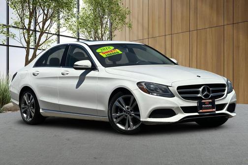 White 2018 Mercedes-Benz C-Class C 300