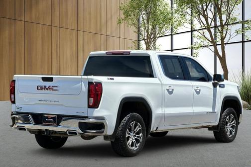 Summit White 2021 GMC Sierra 1500 SLE