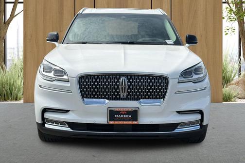 Pristine White Metallic Tri-Coat 2020 Lincoln Aviator Reserve AWD