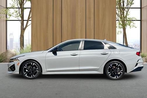 Wolf Gray 2022 Kia K5 GT-Line