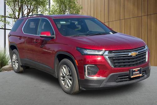 Radiant Red Tintcoat 2023 Chevrolet Traverse LT Cloth