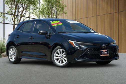 Midnight Black Metallic 2024 Toyota Corolla SE