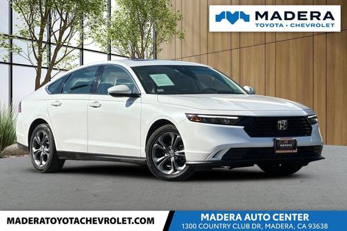 Platinum White Pearl 2023 Honda Accord EX