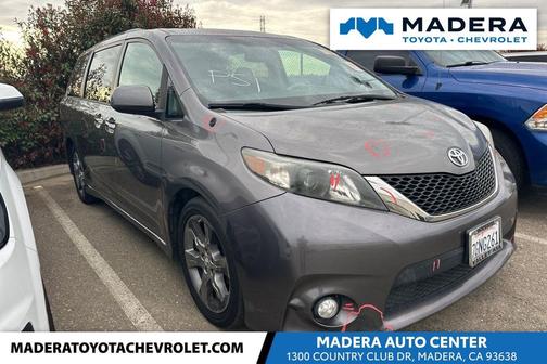 Predawn Gray Mica 2014 Toyota Sienna SE