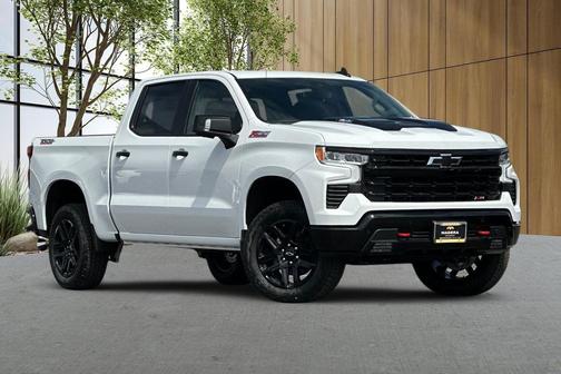 Summit White 2026 Chevrolet Silverado 1500 LT Trail Boss