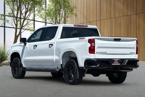 Summit White 2026 Chevrolet Silverado 1500 Custom Trail Boss