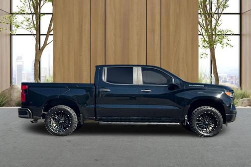 Black 2023 Chevrolet Silverado 1500 Custom