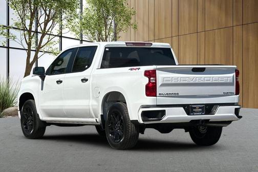 Summit White 2026 Chevrolet Silverado 1500 Custom