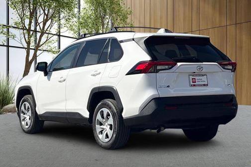 Super White 2021 Toyota RAV4 LE
