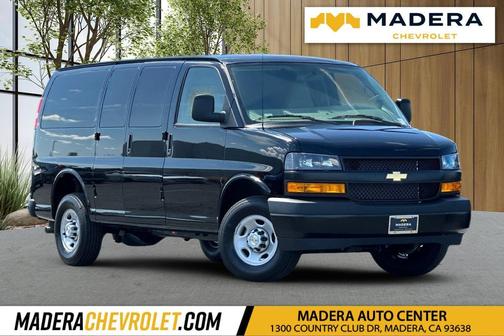 Black 2026 Chevrolet Express 2500 Work Van