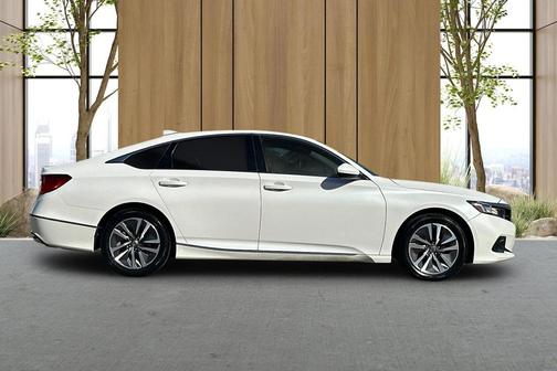 Platinum White Pearl 2021 Honda Accord Hybrid EX