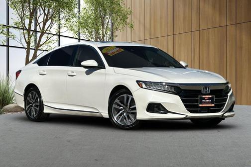 Platinum White Pearl 2021 Honda Accord Hybrid EX