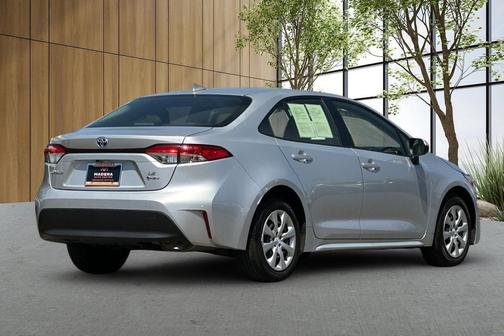 Classic Silver Metallic 2025 Toyota Corolla Hybrid LE