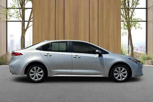Classic Silver Metallic 2025 Toyota Corolla Hybrid LE
