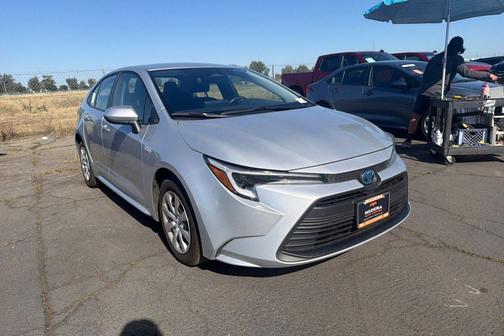 Classic Silver Metallic 2025 Toyota Corolla Hybrid LE