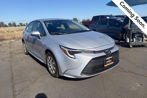 Classic Silver Metallic 2025 Toyota Corolla Hybrid LE