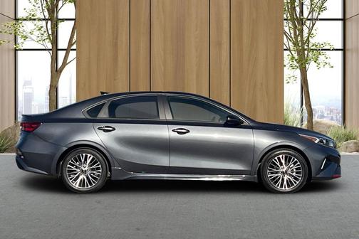 Gravity Gray 2023 Kia Forte GT-Line