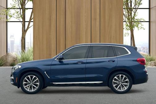 Blue Metallic 2019 BMW X3 sDrive30i
