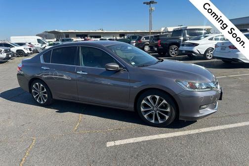 Modern Steel Metallic 2015 Honda Accord Sport