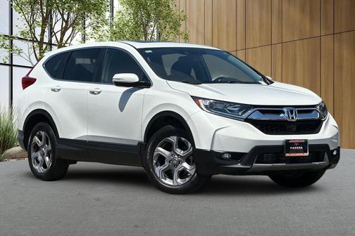 Platinum White Pearl 2019 Honda CR-V EX-L