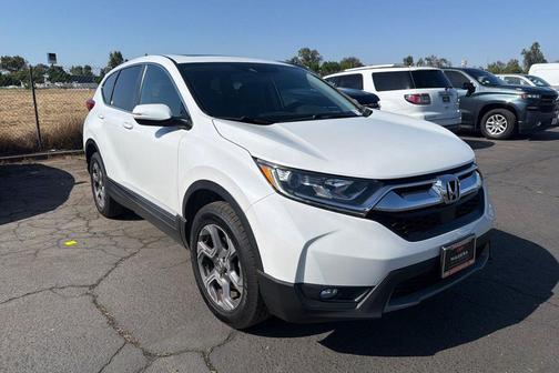Platinum White Pearl 2019 Honda CR-V EX-L