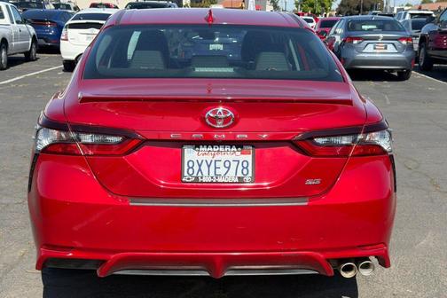 Supersonic Red 2021 Toyota Camry SE