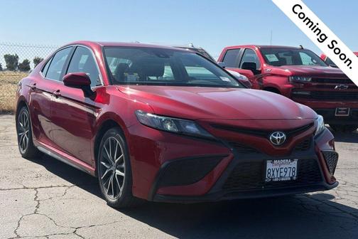 Supersonic Red 2021 Toyota Camry SE