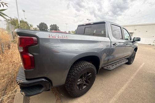 Satin Steel Metallic 2019 Chevrolet Silverado 1500 LT Trail Boss