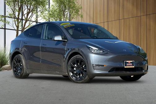 Gray 2022 Tesla Model Y Long Range Dual Motor All-Wheel Drive