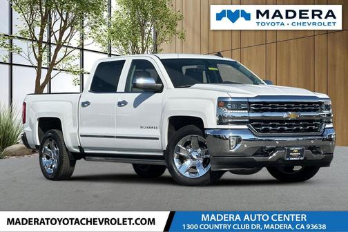 Summit White 2018 Chevrolet Silverado 1500 LTZ
