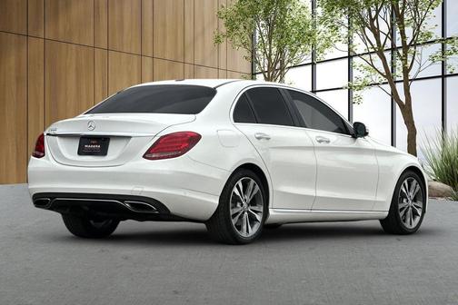 White 2015 Mercedes-Benz C-Class C 300