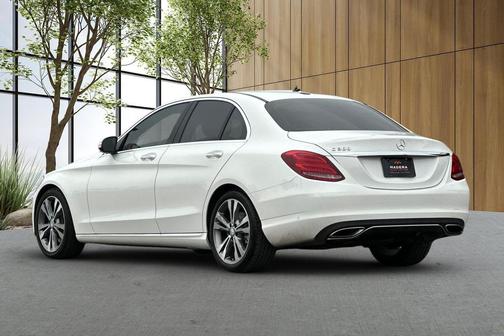 White 2015 Mercedes-Benz C-Class C 300