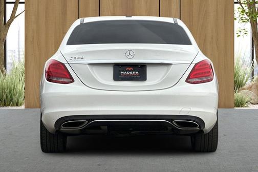 White 2015 Mercedes-Benz C-Class C 300