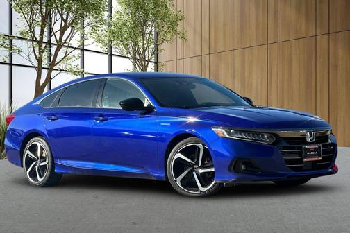 Still Night Pearl 2022 Honda Accord Hybrid Sport