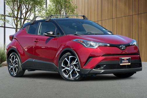 Red 2019 Toyota C-HR XLE