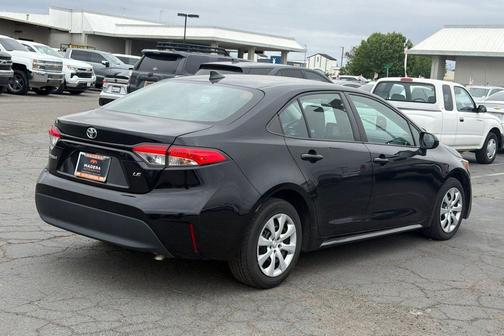 Midnight Black Metallic 2023 Toyota Corolla LE