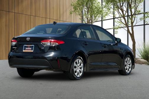 Midnight Black Metallic 2023 Toyota Corolla LE