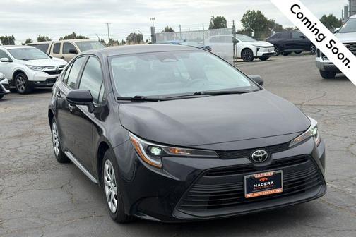 Midnight Black Metallic 2023 Toyota Corolla LE