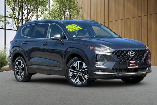 Portofino Gray 2020 Hyundai SANTA FE Limited 2.0T